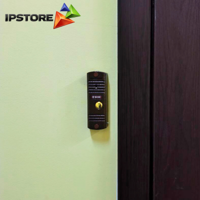 Комплект відеодомофона BCOM BD-710C Kit: відеодомофон 7" white та відеопанель copper